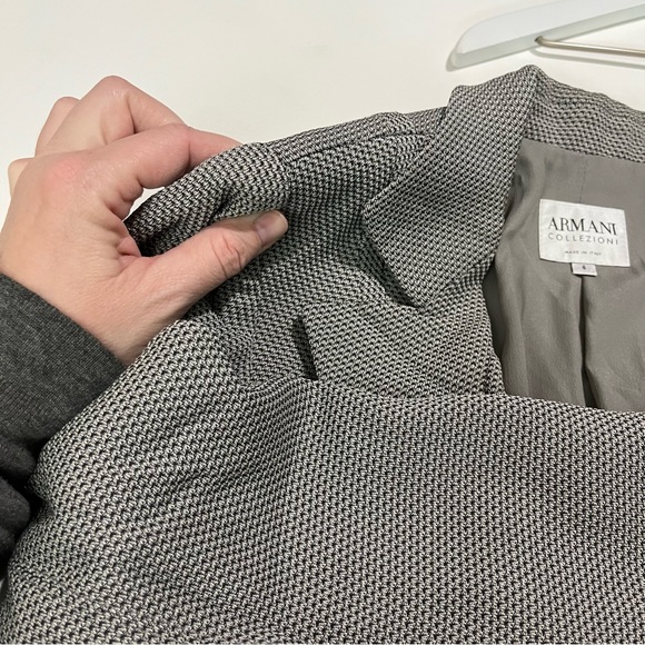 ARMANI COLLEZIONI Single Button Blazer - Picture 13 of 14